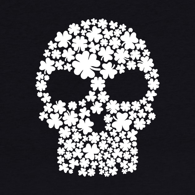 Shamrock Skull by Designzz